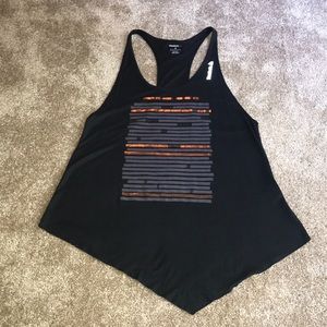 Reebok asymmetrical workout tank
